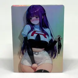 Frieren Fern Goddess Anime Waifu ACG Foil Card - Image 1