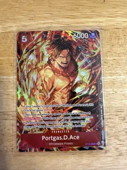 Portgas.D.Ace (Illustration Box Vol.5) ST15-005 One Piece Promotion Cards Foil - Image 1