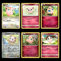 6x Jigglypuff Lot 68 HeartGold SoulSilver Pokemon Cards Collection Set TCG - Image 1