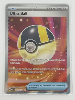 Pokemon TCG - Ultra Ball 264/217 Ascended Heroes Ultra Rare Trainer Item NM - Image 1
