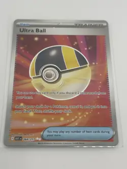 Pokemon TCG - Ultra Ball 264/217 Ascended Heroes Ultra Rare Trainer Item NM - Image 4