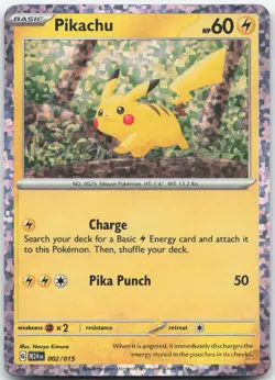 Pikachu 002/015 Promo McDonald's Promos 2024 Pokemon Near Mint - Image 1