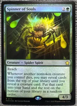 Spinner of Souls 112 Foil NM MTG Foundations Magic Rare - Image 1