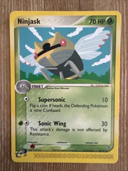 Pokemon TCG Ninjask EX Dragon 38/97 Regular Uncommon LP - Image 1