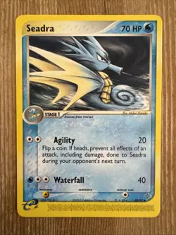 Seadra - 40/97 - EX Dragon Pokemon TCG E Reader NM 2003 - Image 1