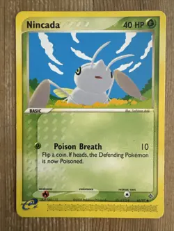 Pokemon TCG Nincada EX Dragon 66/97 Regular Common MP - Image 1