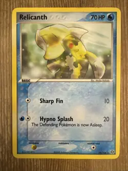 Pokemon TCG Relicanth EX Emerald 18/106 Regular Rare MP - Image 1