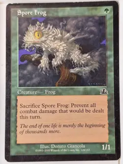 Spore Frog - Prophecy - Magic the Gathering MTG Nice! - Image 1