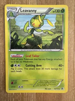 Pokemon TCG Leavanny Legendary Treasures 12/113 Holo Holo Rare LP/MP - Image 1