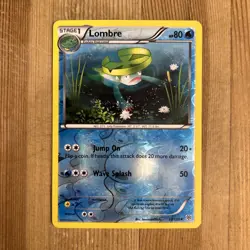 Pokemon TCG Lombre Black and White Plasma Storm 30/135 Reverse Holo Uncommon LP - Image 1