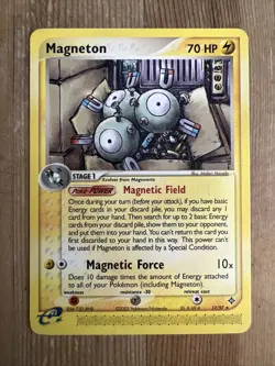 Pokemon TCG Magneton EX Dragon 17/97 Regular Rare HP - Image 1