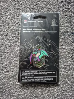 Noivern Pin Badge Pokemon Center Monthly Pins Dragon Type 11 OF 12 - Image 1
