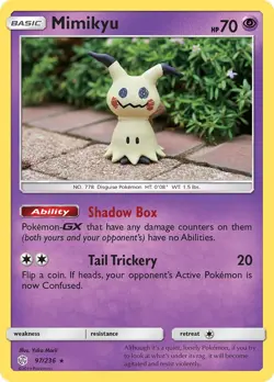 Mimikyu (97) [SM12 - 97/236] SM - Cosmic Eclipse - NM - Yuka Morii - Image 1