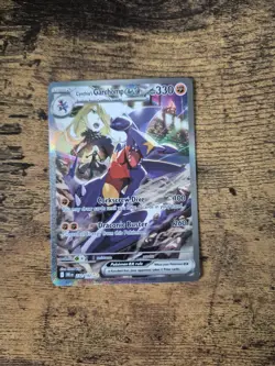 Pokemon TCG Destined Rivals Cynthia's Garchomp EX Card 232/182 Mint Condition - Image 2