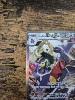 Pokemon TCG Destined Rivals Cynthia's Garchomp EX Card 232/182 Mint Condition - Image 4