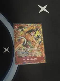 Monkey.D.Luffy Alt Art OP16-015 OP16 - The Time of Battle NM - Image 1