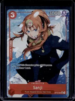 One Piece Sanji Parallel Alt Art OP10-005 SR Royal Blood Foil English - Image 1