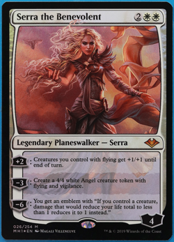 Serra the Benevolent FOIL Modern Horizons NM Mythic Rare CARD (502312) ABUGames - Image 1
