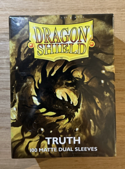 Dragon Shield Sleeves: Standard Matte Dual - Truth 100CT #5 - Image 1