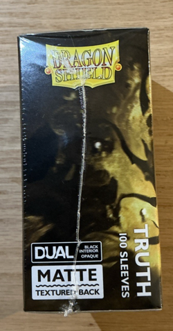 Dragon Shield Sleeves: Standard Matte Dual - Truth 100CT #5 - Image 4
