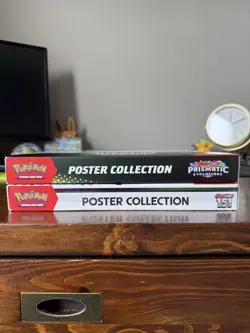 Factory Sealed Pokemon TCG 151 & Prismatic Evolutions Poster Collection 2 Pack - Image 3