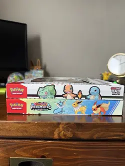 Factory Sealed Pokemon TCG 151 & Prismatic Evolutions Poster Collection 2 Pack - Image 5