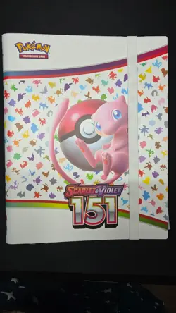 Pokemon Scarlet & Violet 151 - Mew Binder Collection - Binder Only NO CARDS NEW! - Image 1
