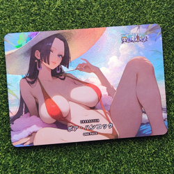 Boa Hancock One Piece Waifu Girl Doujin Lewd Goddess Story Holo Art Card - Image 2