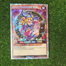 Dark Magician Girl Yugioh Custom Rush Duel Alt Art ACG Anime Card Waifu Sexy - Image 1
