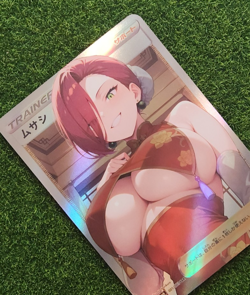 Jessie Pokemon Waifu Goddess Custom Qipao Story Waifu Card Girl Holo Anime Super - Image 2