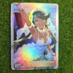 Mallow Wedding English Art Goddess Story Pokemon Waifu Trading Card Holofoil Art - Image 1