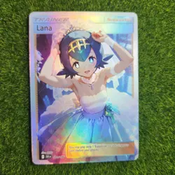 Lana Wedding English Art Goddess Story Pokemon Waifu Trading Card Holofoil Art - Image 1