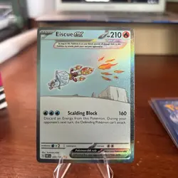 Eiscue EX 222/197 SV03 Obsidian Flames Holo Card Near Mint Condition - Image 1
