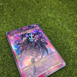 Toon Dark Magician of Chaos Yugioh Full Art Goddess Story Trading Card Holo Alt - Image 3