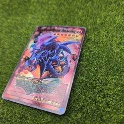 Red Eyes Toon Dragon Yugioh Full Art Goddess Story Trading Card Holo Alt - Image 3