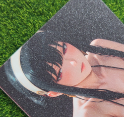 Yor Forger Spy x Family Anime Waifu Girl Doujin Lewd Goddess Story Holo Art Card - Image 1