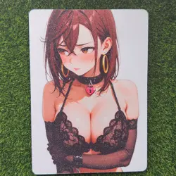 Momo Ayase Dandadan Anime Waifu Girl Doujin Lewd Goddess Story Holo Art Card - Image 2