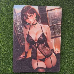 Momo Ayase Dandadan Anime Waifu Girl Doujin Lewd Goddess Story Holo Art Card - Image 3