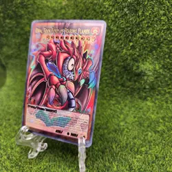 Uria Toon Lord of Searing Flames Yugioh Waifu Full Art Trading Card Holo Alt - Image 4