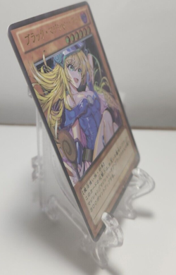 Dark Magician Girl YuGiOh Waifu Doujin Anime Textured Foil Card Hot - Image 2