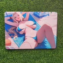 Tsunade Naruto Anime Waifu Girl Doujin Lewd Goddess Story Holo Art Card - Image 3