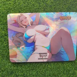 Tsunade Naruto Anime Waifu Girl Doujin Lewd Goddess Story Holo Art Card - Image 4