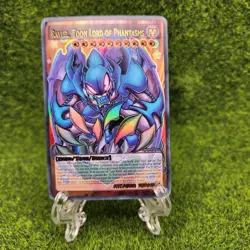 Raviel Toon Lord of Phantasms Yugioh Waifu Full Art Trading Card Holo Alt - Image 1