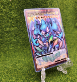 Raviel Toon Lord of Phantasms Yugioh Waifu Full Art Trading Card Holo Alt - Image 2