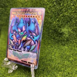 Raviel Toon Lord of Phantasms Yugioh Waifu Full Art Trading Card Holo Alt - Image 4