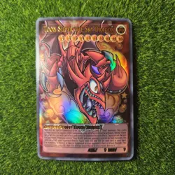 Slifer The Sky Dragon Yugioh Waifu Full Art Goddess Story Trading Card Holo Alt - Image 1