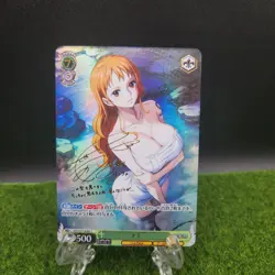 Nami One Piece Hot Springs Anime Waifu Girl Doujin Lewd Goddess Story Card - Image 1
