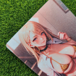 Marin Kitagawa Dress up Anime Waifu Girl Doujin Lewd Goddess Story Holo Art Card - Image 1