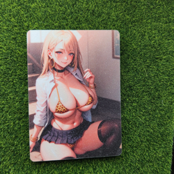 Marin Kitagawa Dress up Anime Waifu Girl Doujin Lewd Goddess Story Holo Art Card - Image 2