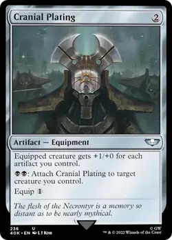 Cranial Plating [40K - 236]Universes Beyond: Warhammer 40,000 - Image 1